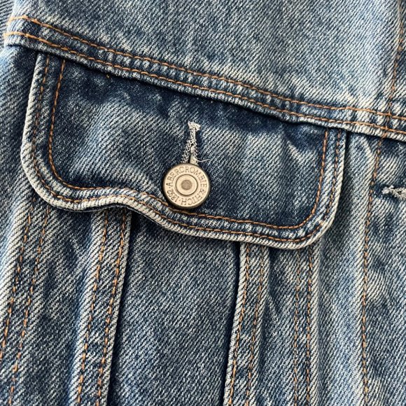 Abercrombie&Fitch Oversized Denim Jacket (M) - Picture 7 of 8